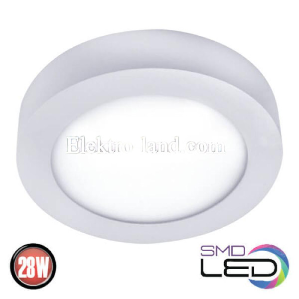 Накладной светильник LED 28W HOROZ Electric 3000K/4200K/6000K CAROLINE-28 
